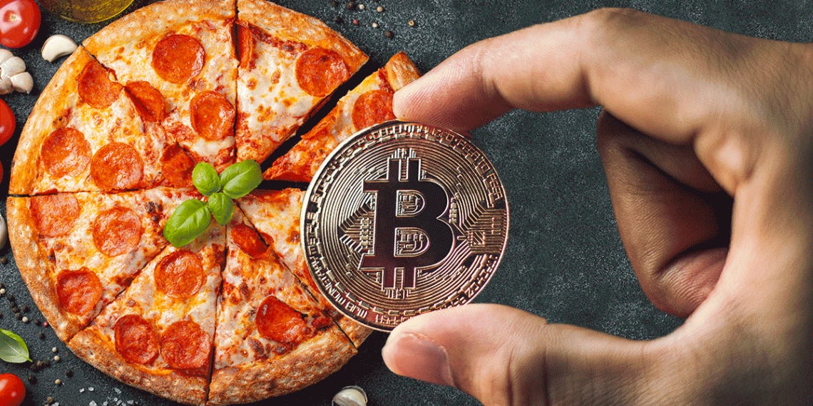 El Bitcoin Pizza Day al descubierto en 8 cifras