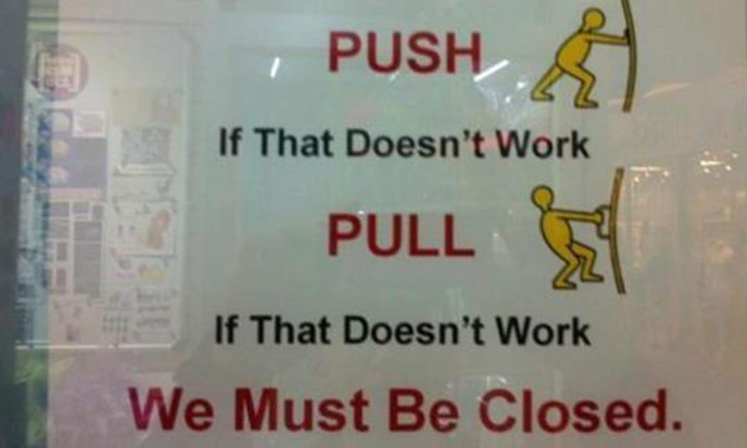 Bit of a process of elimination : r/funnysigns
