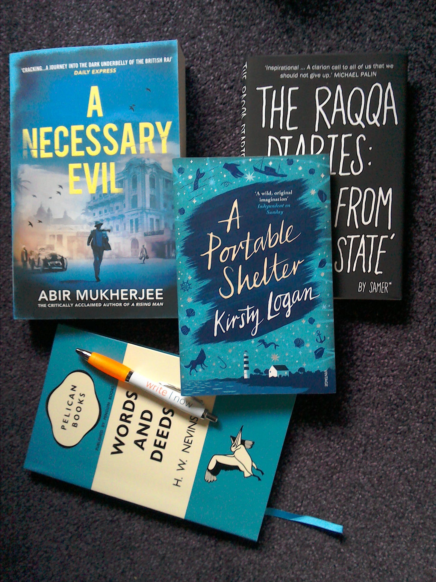 The books I got from Penguin WriteNow Newcastle The books I got from Penguin WriteNow Newcastle