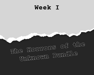 The Horrors of the Unknown Bundle (Horrors Between the Pages, Downfall, and The Oracle)