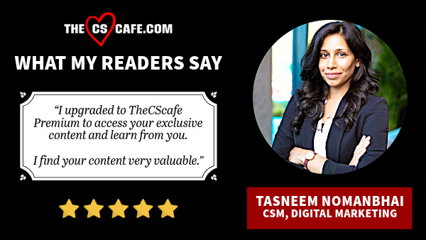 Testimonial : Tasneem Nomanbhai, Customer Success Manager, Digital Marketing