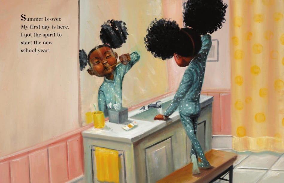 Monday Reading] An Exuberant Welcome Back To School By Young Children Of  Color – Gathering Books