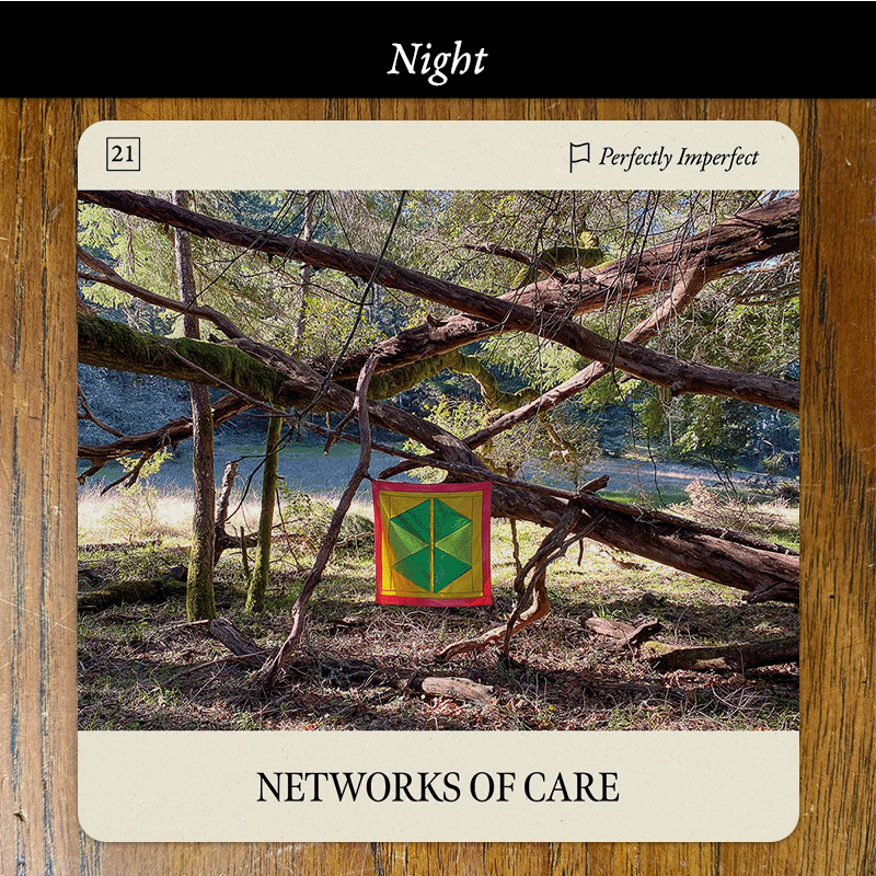 Flag Oracle card Networks of Care