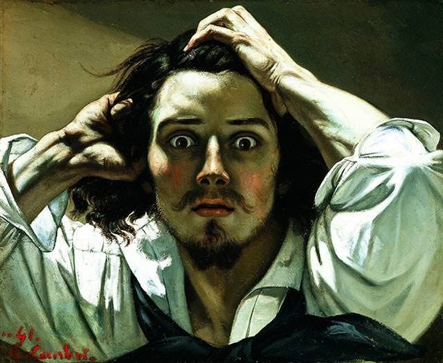 The Desperate Man (1845) | Famous self portraits, Famous art, Portrait