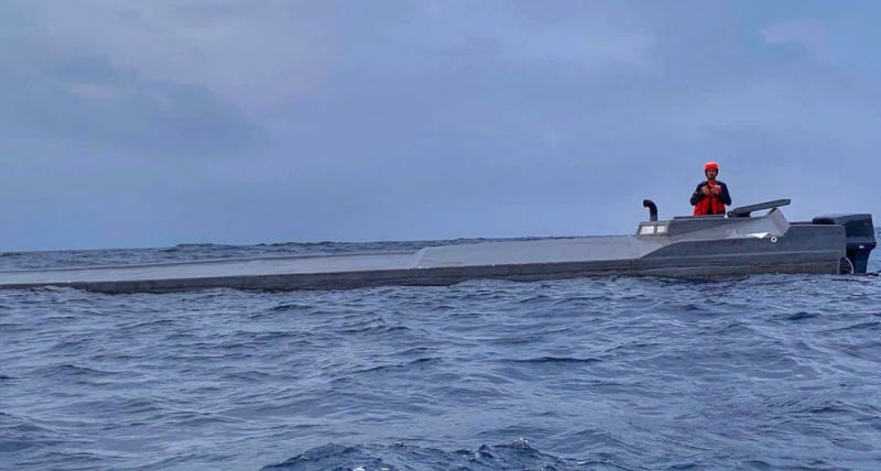 Biggest-ever Colombian narco sub intercepted