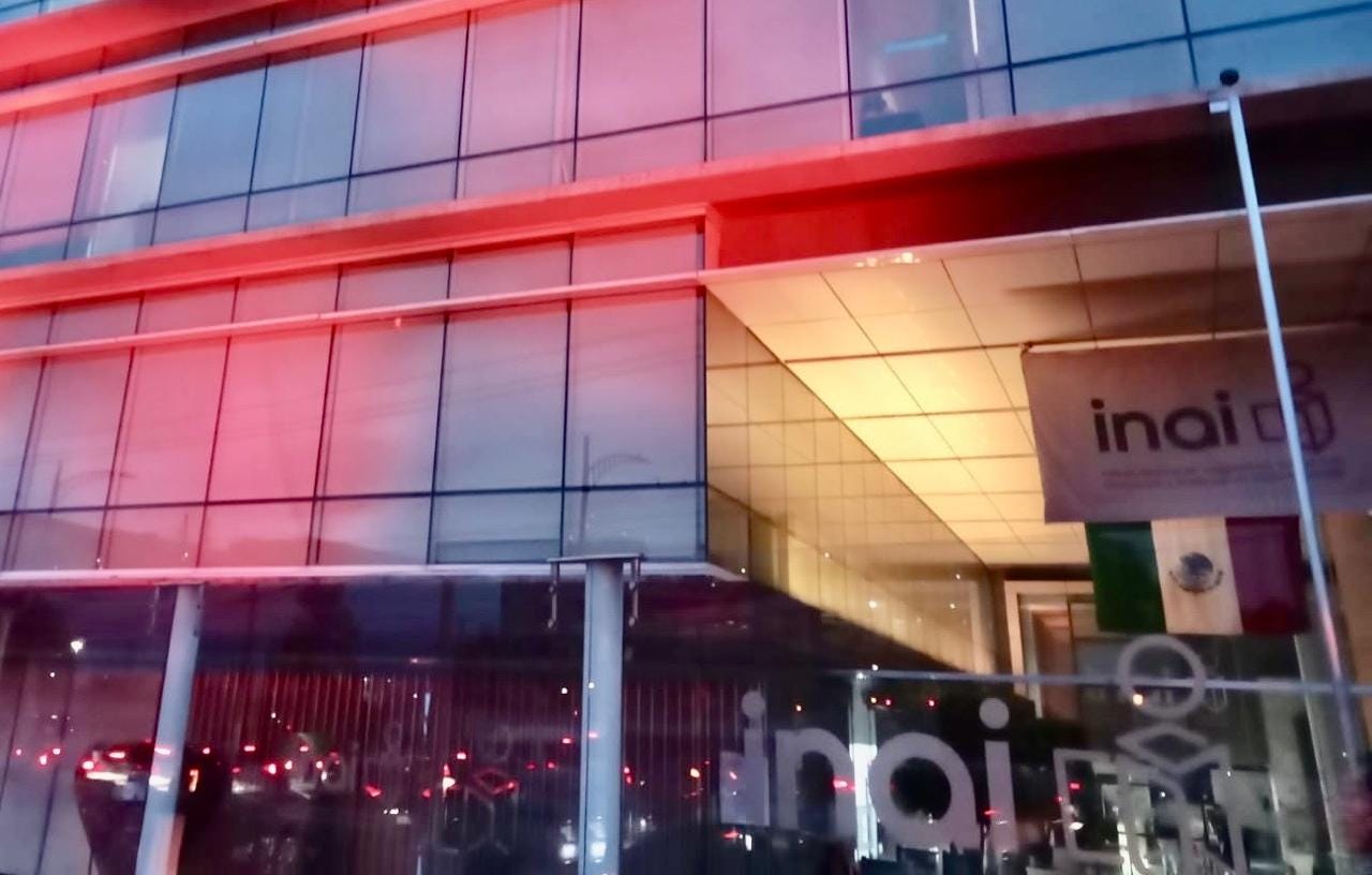 Sede de la agencia de transparencia y privacidad de México, conocida como Inai. Foto: Inai