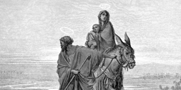 Saint In Progress, Episode 17 - The Seven Sorrows of Mary, The Second Sorrow: the Flight into Egypt