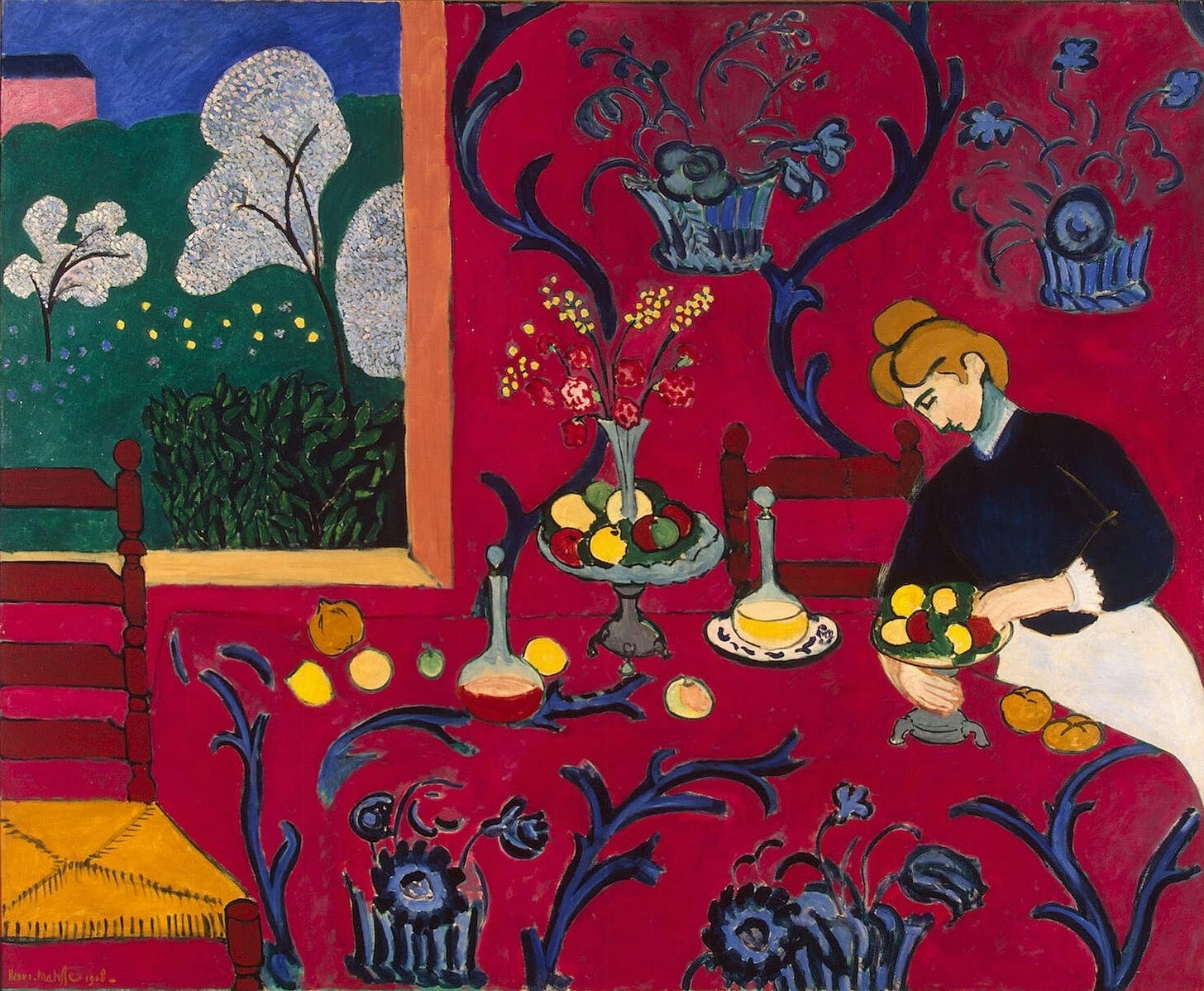 Armonía en rojo - Henri Matisse - Historia Arte (HA!)