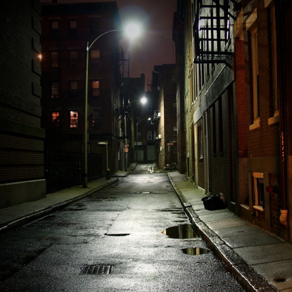 Ghetto | Street background, Dark street, Dark city