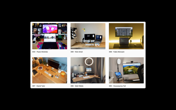 A Newsletter About Desk Setups Making $2,000 MRR
