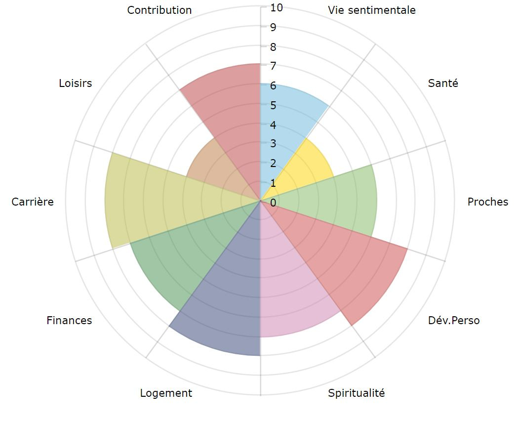 Roue de la vie : accélérer son développement personnel ...