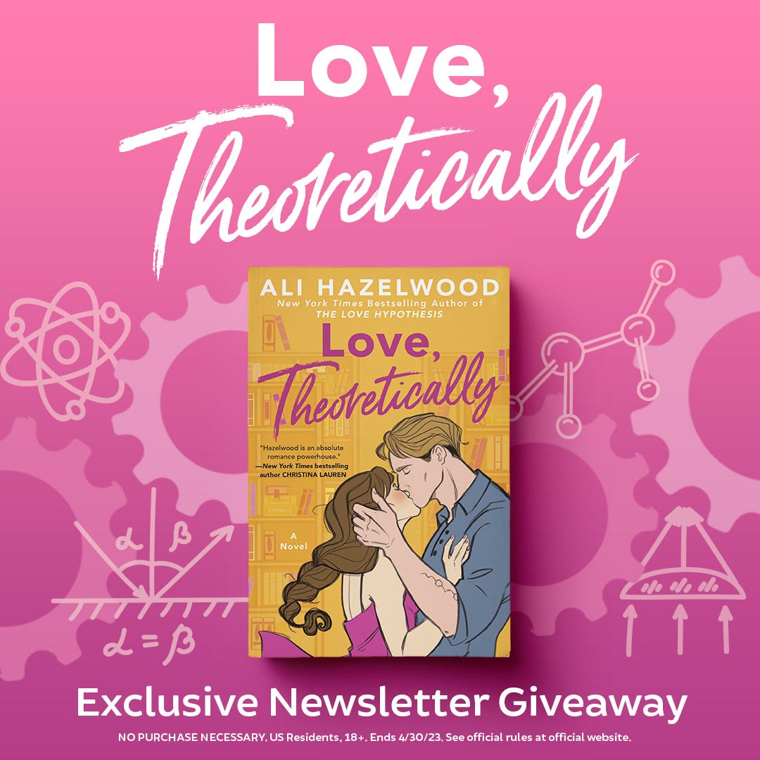 Barnes & Noble - Ali Hazelwood has not one BUT two! new books coming out  this year and if you pre-order them now, you'll be automatically entered to  win some pretty amazing