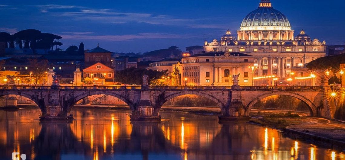 Rome by night: a prespective view of the Eternal City - Leisure Italy