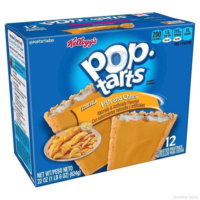 Weird Pop Tart Flavors Meme - Goimages Point