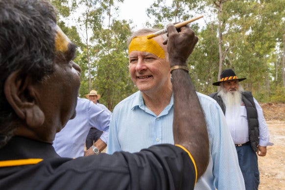 Indigenous Voice to parliament detail to come after referendum, Anthony  Albanese says