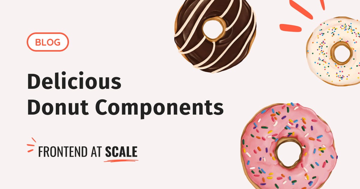 Delicious Donut Components