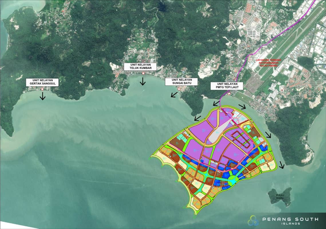 Penang South Islands project scaled down to one island – Silicon Island |  Penang Property Talk