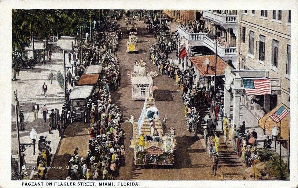  Figure 5: Chamberlain Postcard of Flagler Street in 1925