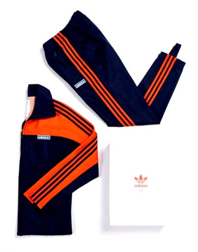 XL limited run of 2000   adidas OG TRACKSUIT BOXED SET  Made in  JAPAN  LAST1 - Picture 3 of 10