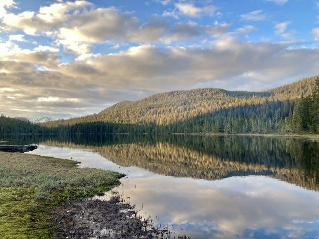 Lake in Juneau, Alaska