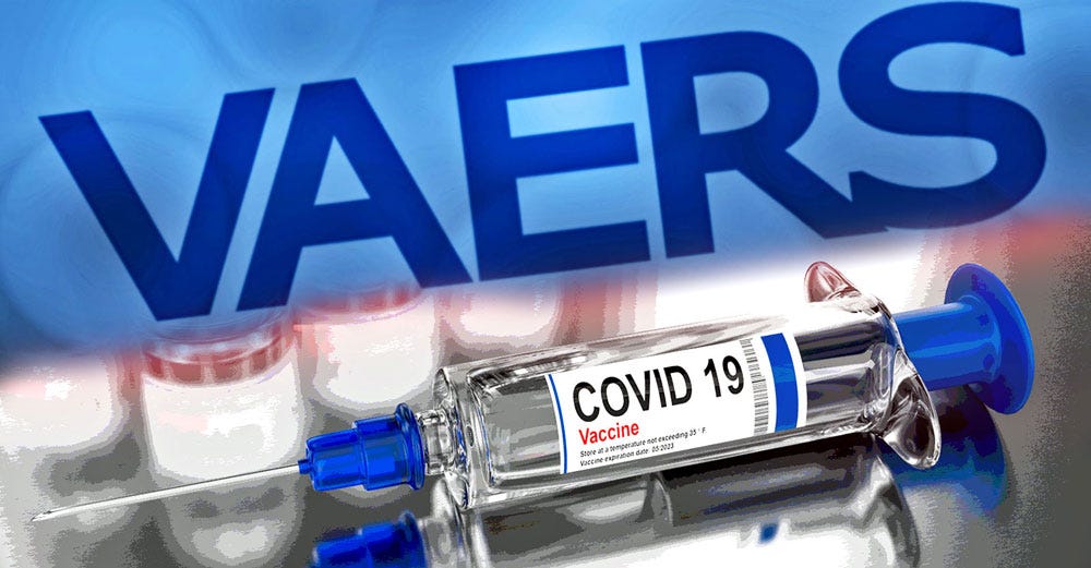 vaers covid vaccine react