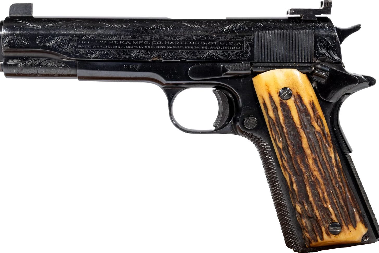 Capone's Colt .45. Solf for $885,000