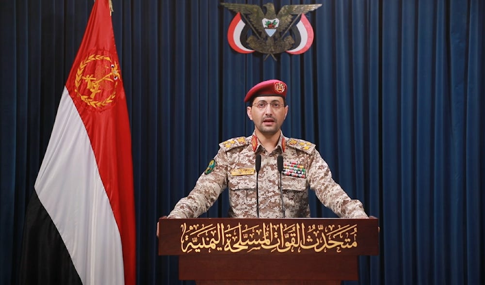 Spokesperson for the Yemeni Armed Forces, Brigadier General Yahya Saree, announces a new operation against Ben Gurion Airport on June 10, 2025 (Yemeni Military Media) Spokesperson for the Yemeni Armed Forces, Brigadier General Yahya Saree, announces a new operation against Ben Gurion Airport on June 10, 2025 (Yemeni Military Media)
