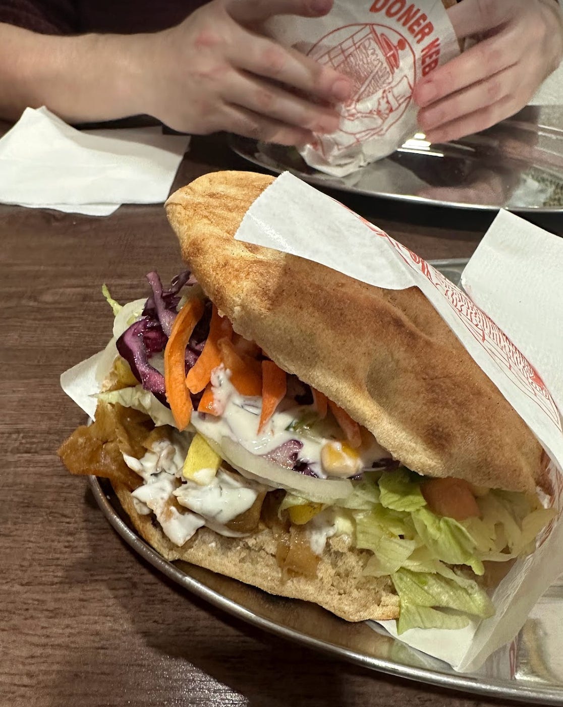 Image of a donner kebab