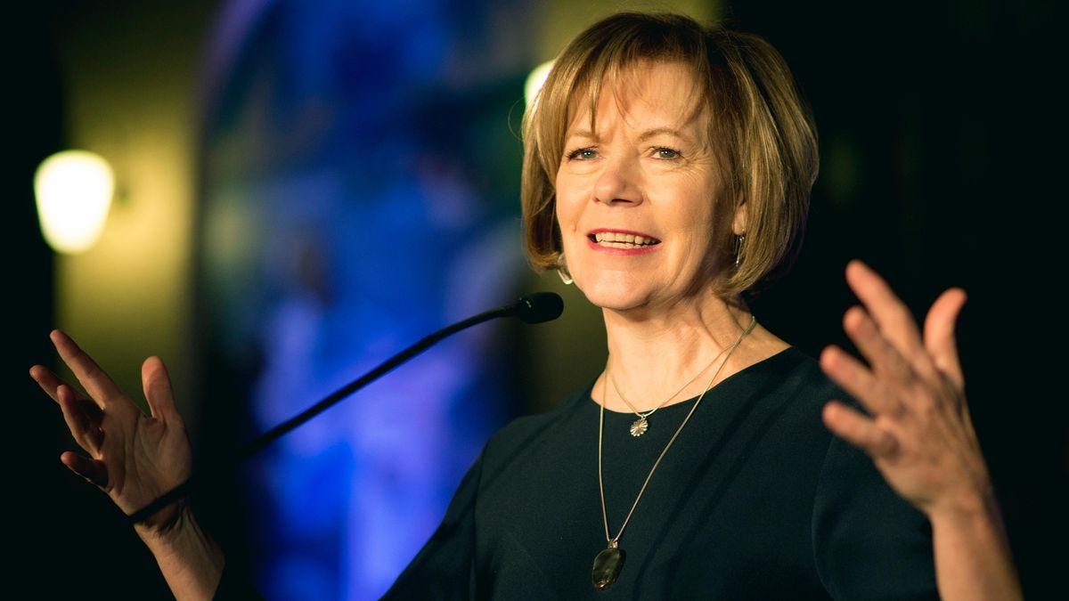 Alabama's Doug Jones, Minnesota's Tina Smith sworn in as Democratic ...