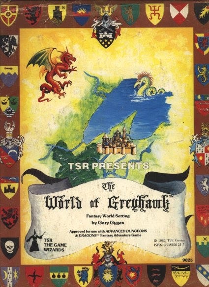 world of greyhawk folio cover