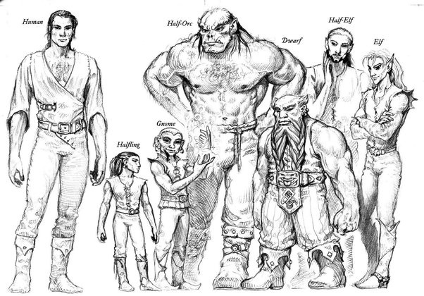 What cultures do you match the various D&D races too? - Quora