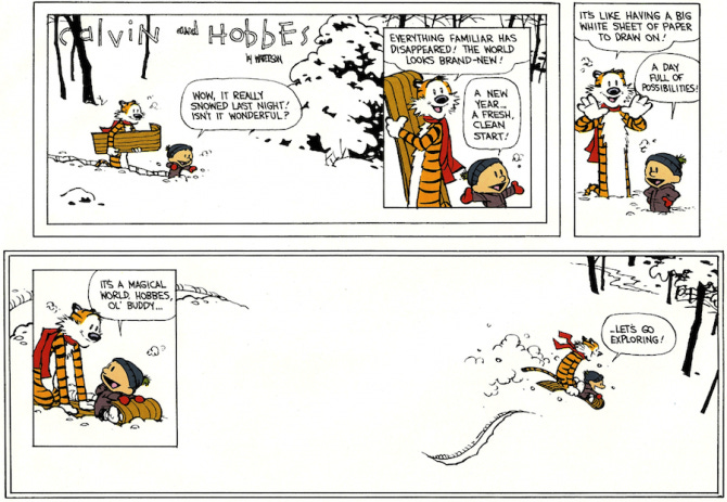 Sunday Page: Gud su "Calvin e Hobbes" di Bill Watterson ...