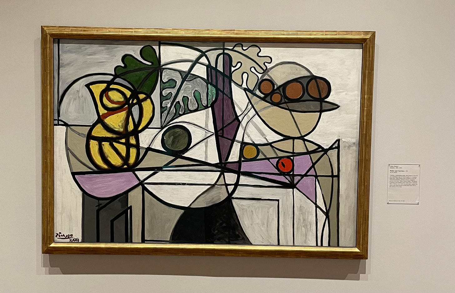 A Picasso at the St. Louis Art Museum.