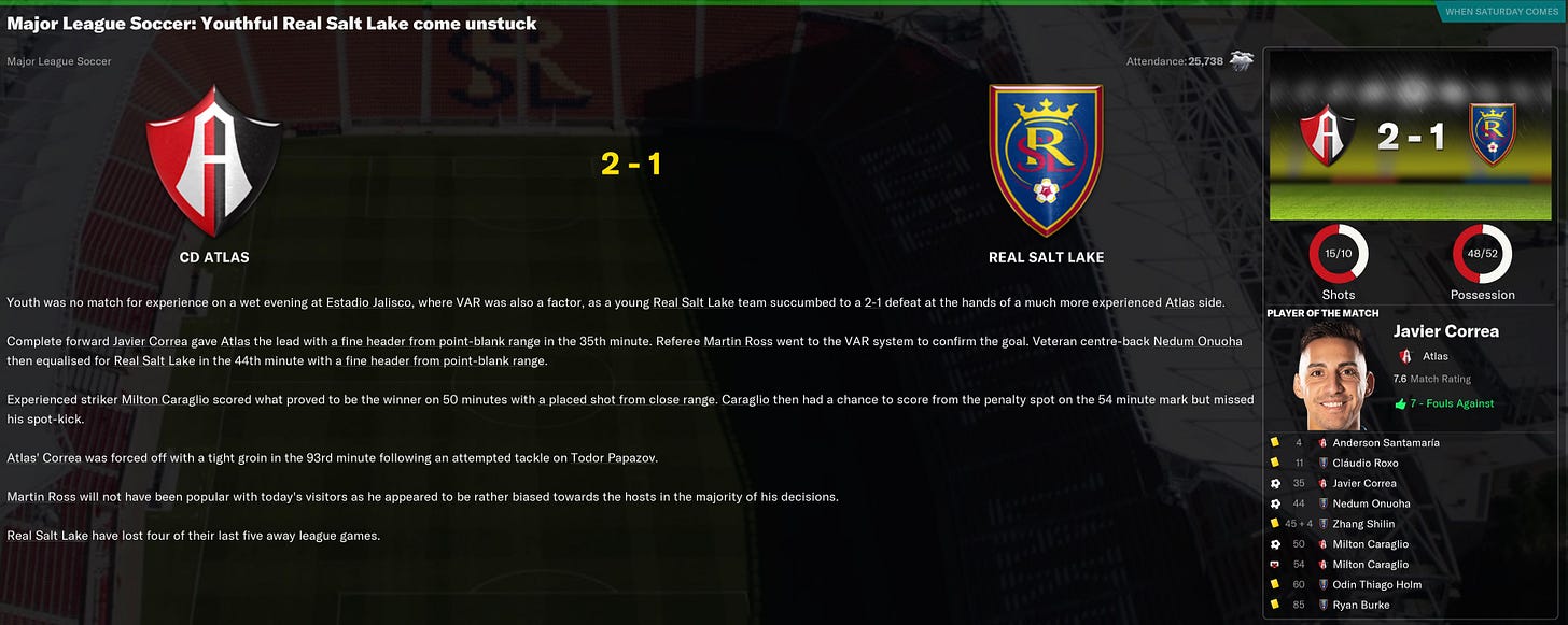 Match Review