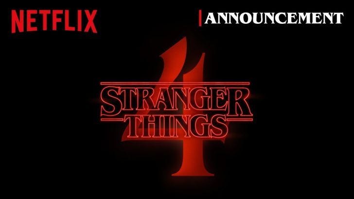 More Stranger Things. ALSO: Netflix lost its hand.