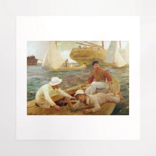 The Run Home by Henry Scott Tuke (1902) - Print product image (1)