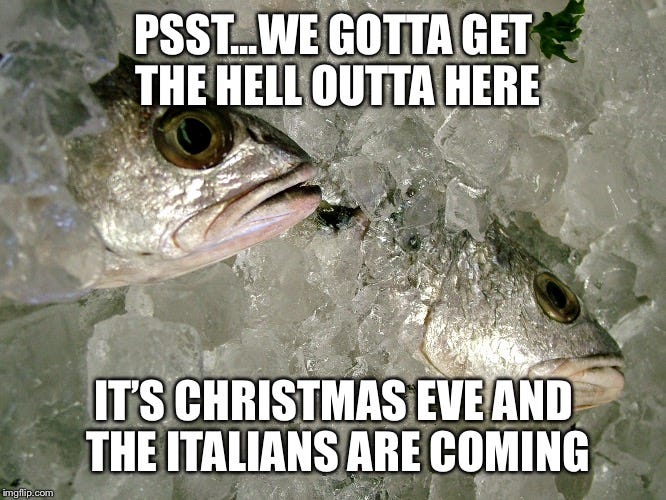 feast of the seven fishes Memes & GIFs - Imgflip