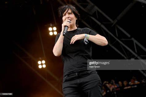 Sharleen Spiteri of Texas performs at the Pyramid Stage on Day 3 of ...