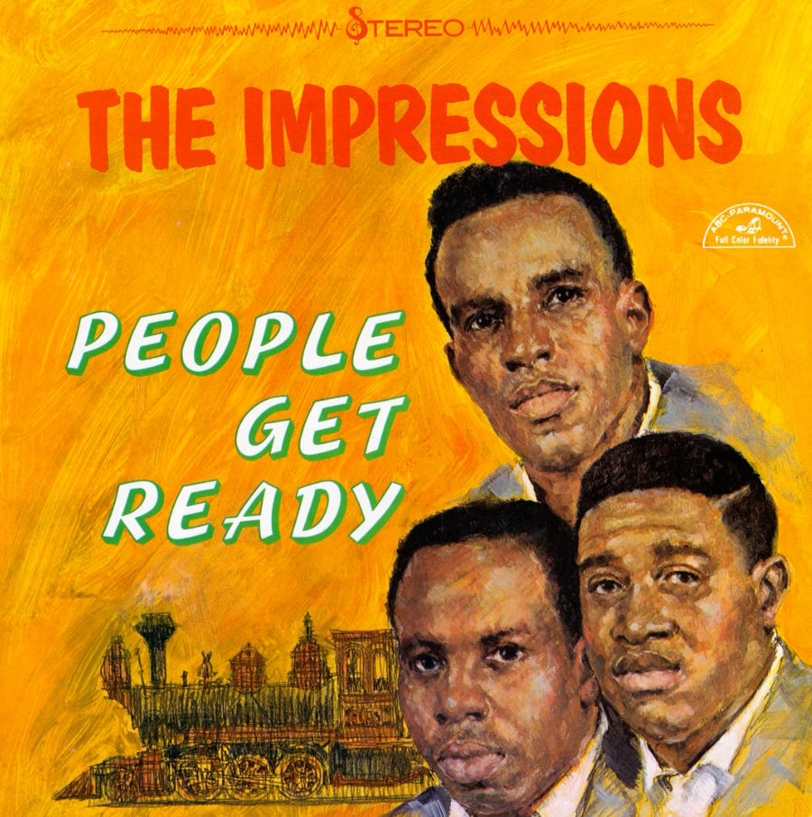 People Get Ready, Impressions album cover