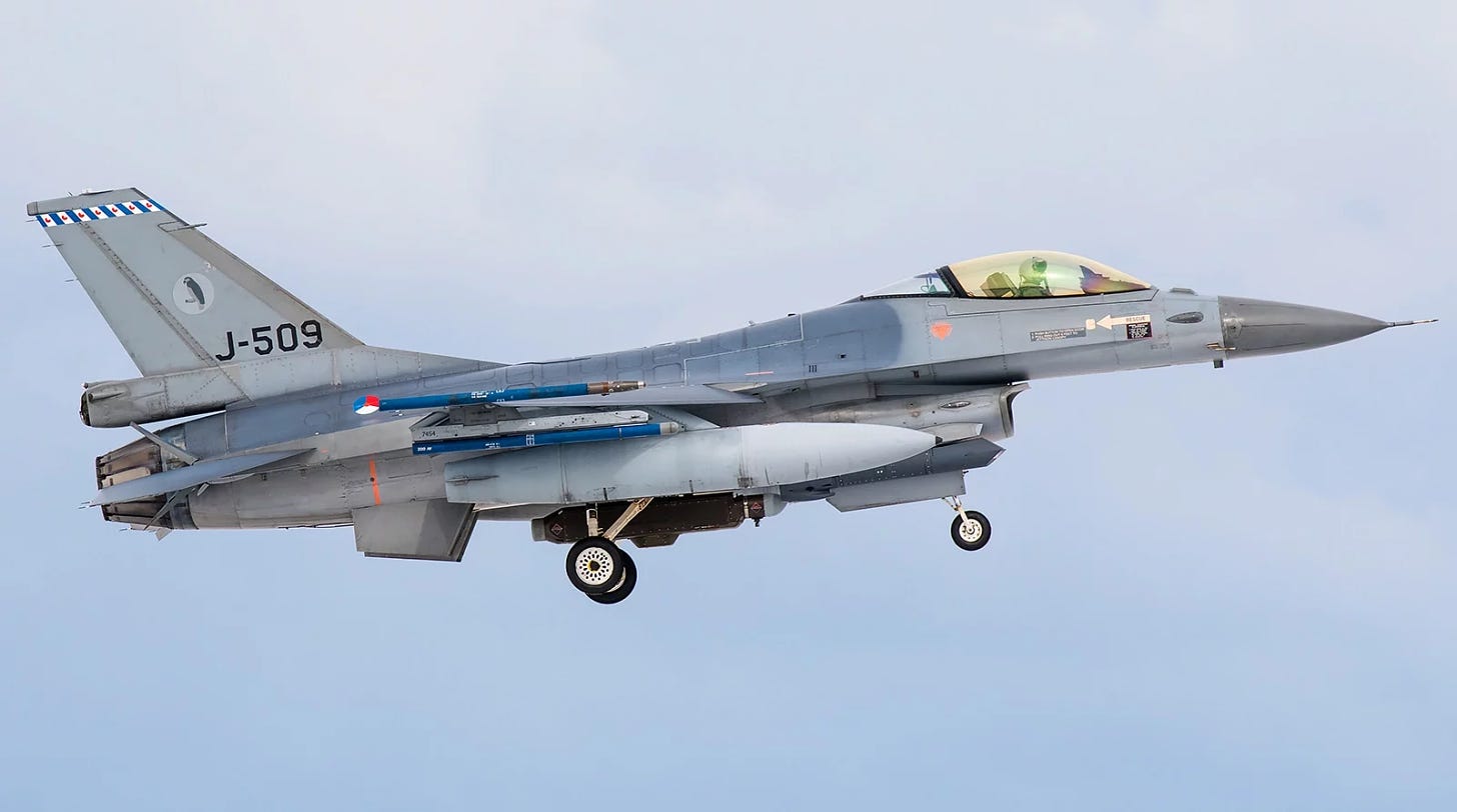 The Netherlands to consider the transfer of F-16 fighter jets to Ukraine