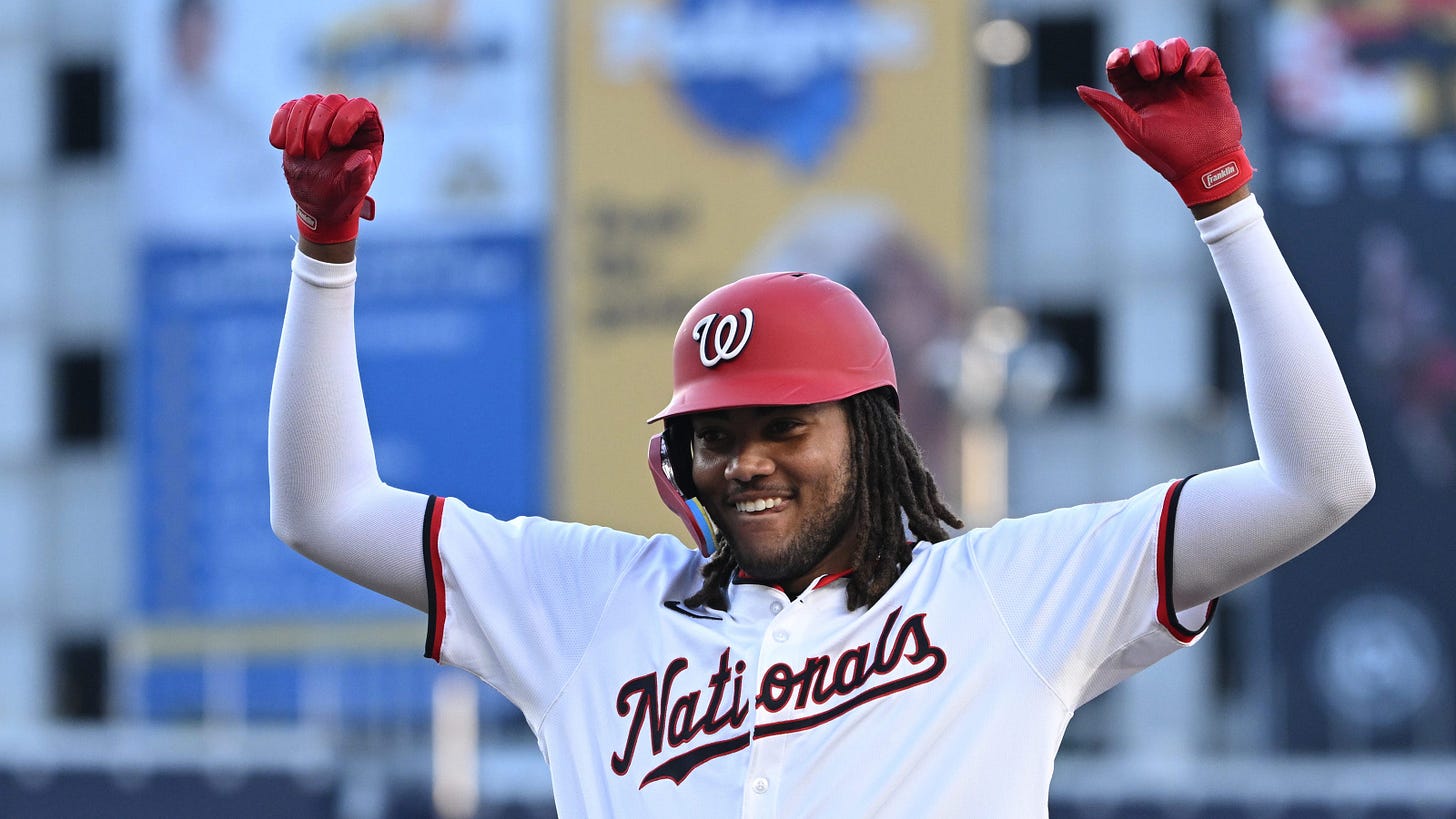 James Wood, prospect from Juan Soto trade, makes Nationals debut