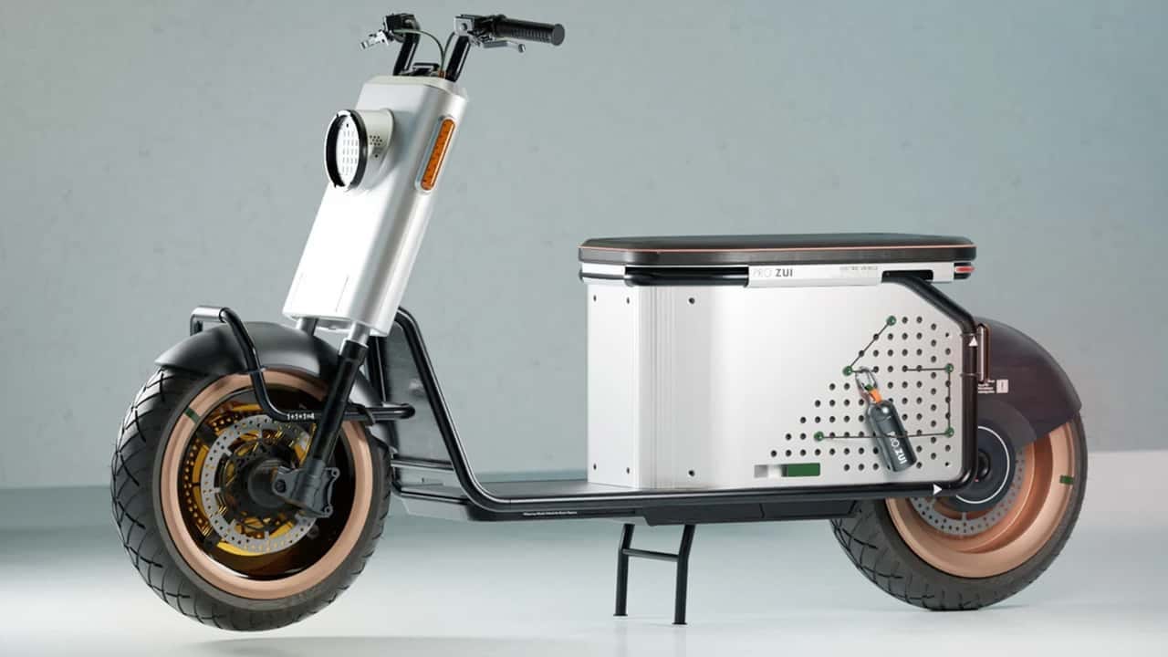 Pro.Zui Concept Electric Scooter Is All About Urban Minimalism