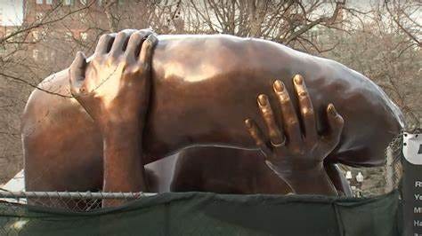New, unfortunate looking Martin Luther King sculpture in Boston ...