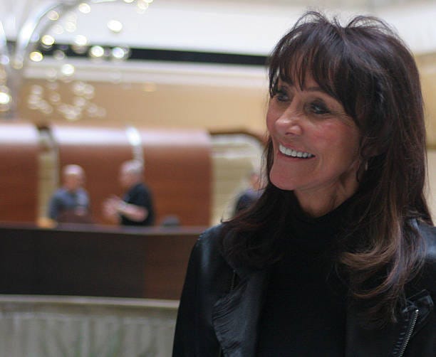 Diane Hendricks, chief executive officer of ABC Supply Co., smiles during a company meeting at a hotel in Rosemont, Illinois, U.S. On Wednesday,...