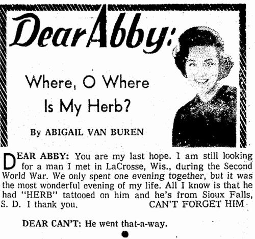 10 Weird And Wonderful Dear Abby Columns