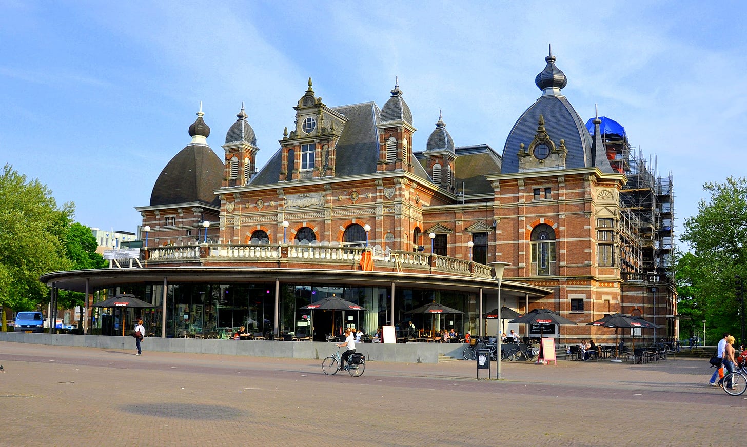 Exterior of a beautiful old concert hall