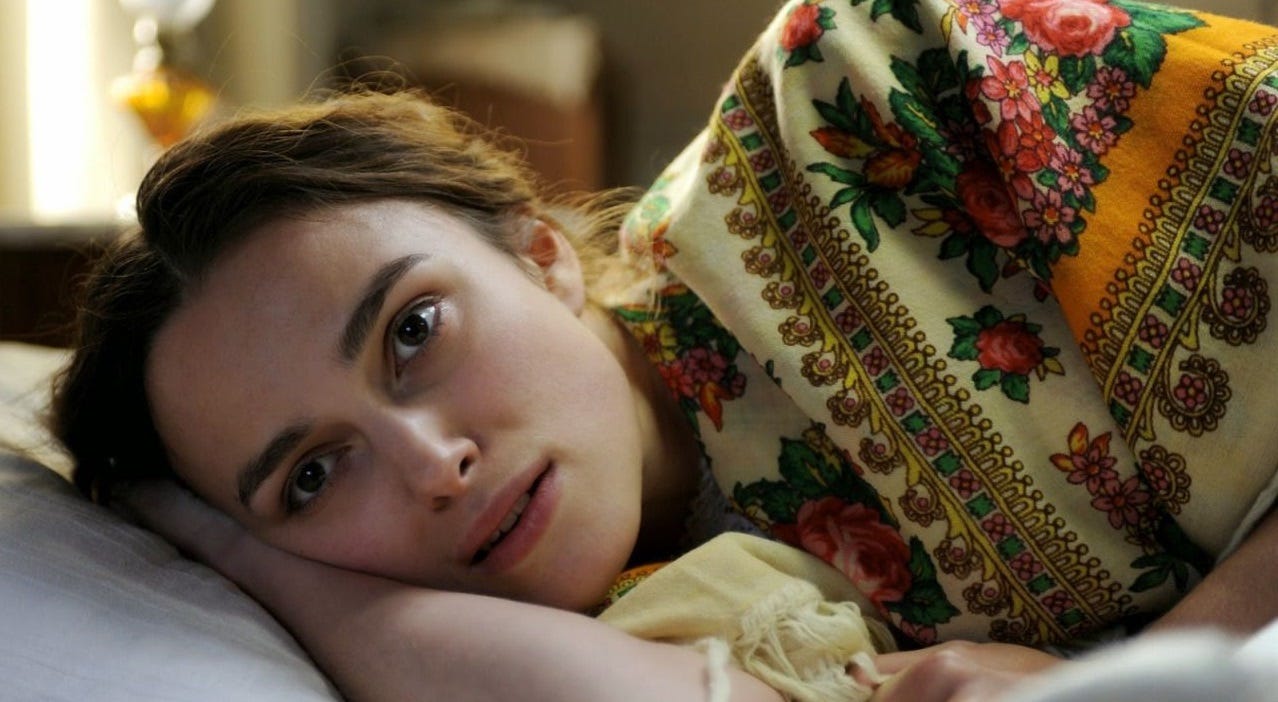 keira knightley sleep session for official secrets