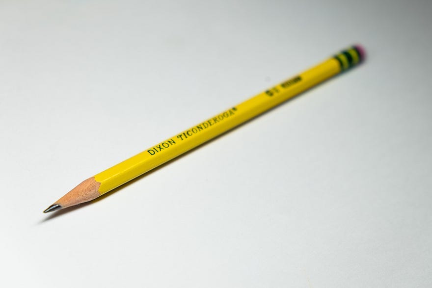 A pencil