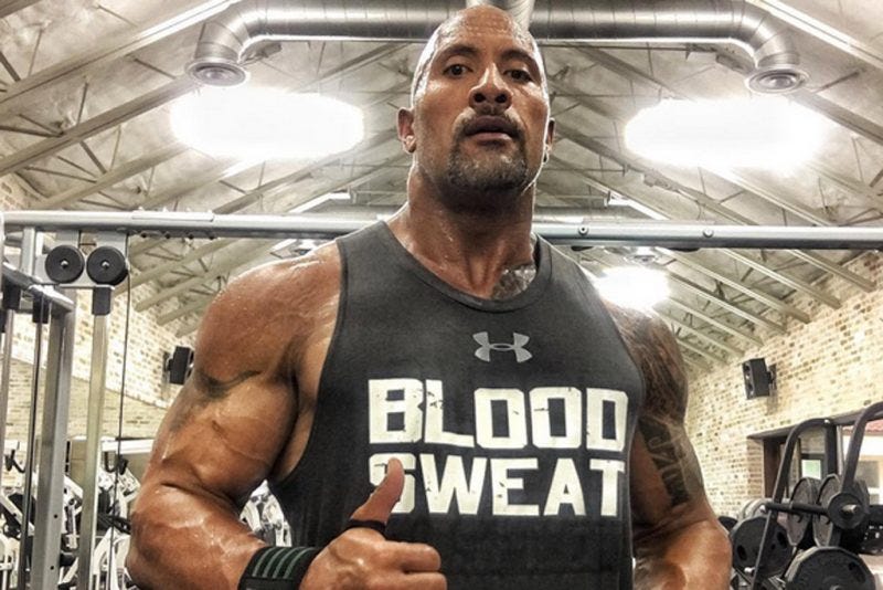 dwayne rock johnson not feeling under armour praise for donald trump