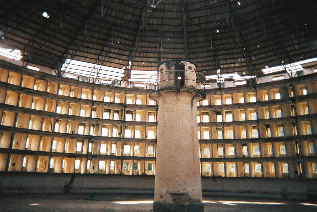 The Panopticon is Watching Us All